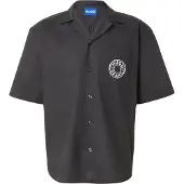 HUGO Camisa 'Eligino' negro / blanco