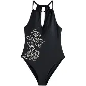 Ted Baker Traje de baño negro / blanco