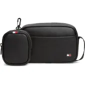 Tommy Hilfiger Bolso de hombro 'FOUNDATION' negro