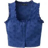 Mango Blusa 'BROTUS' navy