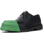 Camper Zapatos con cordón ' Junction ' verde / negro