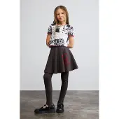 Desigual , Camiseta Cruella Disney, NiñOs, Algodon, Negro, 5/6