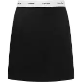 Calvin Klein Falda 'Ponte' negro / blanco