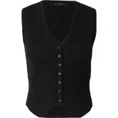 AllSaints Chaleco de punto 'Cruz' negro