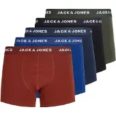 Jack & Jones Calzoncillo boxer 'JACHuey' azul / navy / oliva / rojo carmesí / negro / blanco