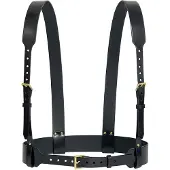 Haute Cuir Cinturón 'Ceremony' negro