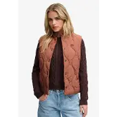 Superdry Chaleco marrón castaño