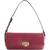 Next Bolso de hombro oro / borgoña