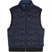 Tom Tailor Chaleco azul oscuro