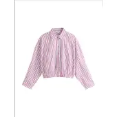 Next Blusa azul claro / rojo claro / blanco