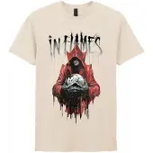 Rockshirts Camiseta 'In Flames Jester Drip T-Shirt' blanco natural