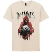 Rockshirts Camiseta 'In Flames Jester Drip T-Shirt' blanco natural