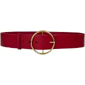 Haute Cuir Cinturón rojo