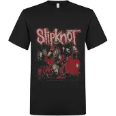 Slipknot Camiseta 'Tour T-Shirt' negro