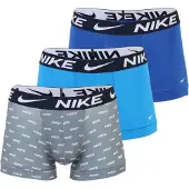 Nike Underwear Calzoncillo boxer 'Everyday Essential' azul oscuro / azul real / gris / blanco