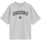 We fashion Camiseta gris claro