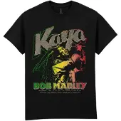 Bob Marley Camiseta 'Kaya T-Shirt' negro