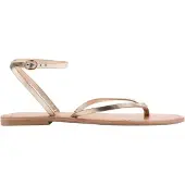 Mango Sandalias de dedo 'SANDRA' oro