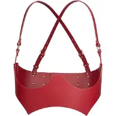 Haute Cuir Cinturón rojo