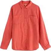 Seasalt Cornwall Blusa 'Hazel Branch' langosta