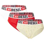 Diesel Braga amarillo pastel / rojo / blanco