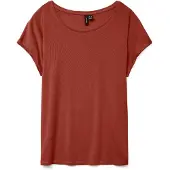 Vero Moda Camiseta 'VMAva' marrón rojizo