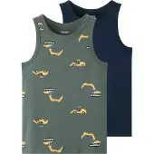 Name it Camiseta Interior Sin Mangas Excavator 2 Unidades