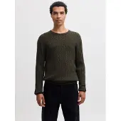 Jack & Jones Jersey 'JJEEmil' verde oscuro