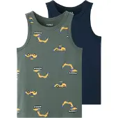 Name it Camiseta Interior Sin Mangas Excavator 2 Unidades