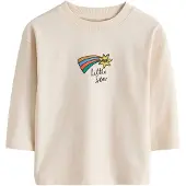 Next Camiseta crema / amarillo / naranja / negro