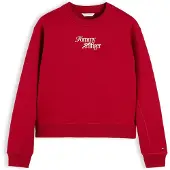 Tommy Hilfiger Sudadera crema / rojo