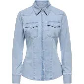 ONLY Blusa 'ONLOlivia' azul claro