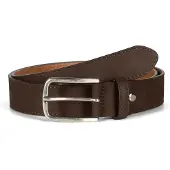 Howard London Cinturón 'Howard Belt Dean Nubuck Dark Brown' marrón oscuro