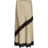 Culture Falda 'Lai Seraphina' beige oscuro / negro
