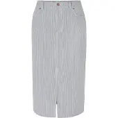 TATUUM Falda 'Taris' navy / blanco