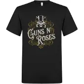 Guns n' Roses Camiseta 'Guns N´Roses Frame T-Shirt' negro