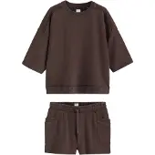 Next Traje para estar en casa chocolate