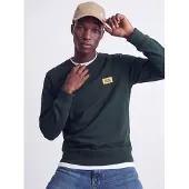 Jack & Jones Sudadera 'JJRush' amarillo claro / verde oscuro