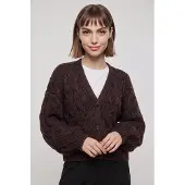 Vero Moda Cárdigan 'VMMaybe' chocolate