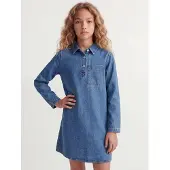 JJXX Vestido 'JXAMARA SILLE' azul denim