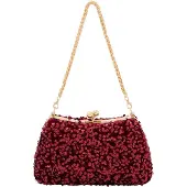 Faina Bolso de noche 'Elegant' rojo