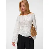 Vero Moda Camiseta blanco / blanco natural