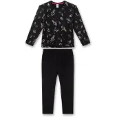 Sanetta Pijama negro / blanco
