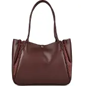 Coccinelle Pansy Bolsa de hombro Piel natural 34 cm marrón