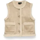 Vero Moda Chaleco 'VMLina' crema / greige