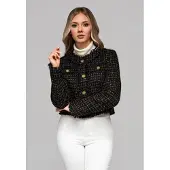 OMBRE Chaqueta de entretiempo negro
