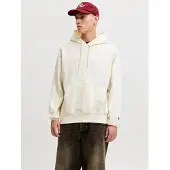 Jack & Jones Sudadera 'JORFrederiksberg' blanco lana