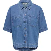 ONLY Blusa 'ONLCleo' azul denim