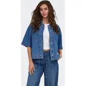 ONLY Blusa 'ONLCleo' azul denim