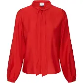 Ichi Blusa rojo fuego